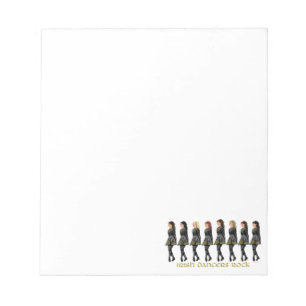 Irish Dancers Rock Notepad