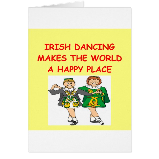 irish dancing (Front)