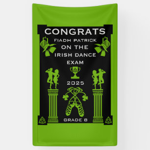 Irish Dancing Congratulations Banner