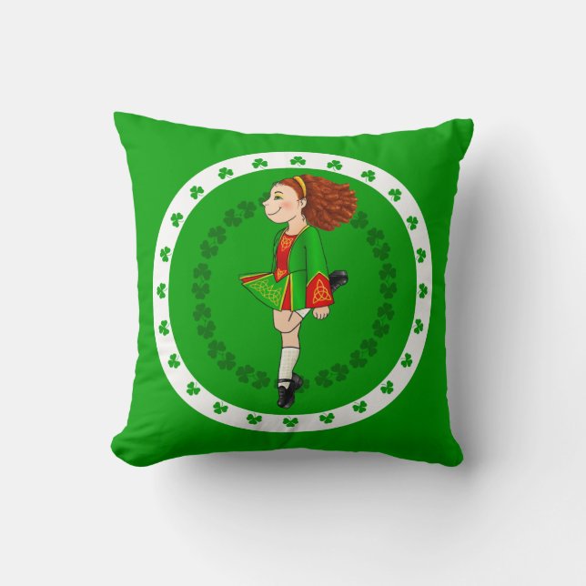 Irish Dancing Cushion (Front)