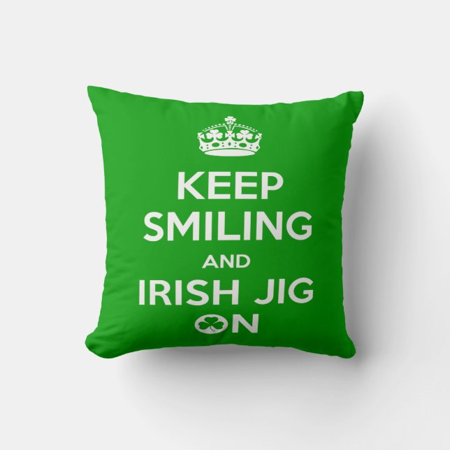 Irish Dancing Cushion (Front)
