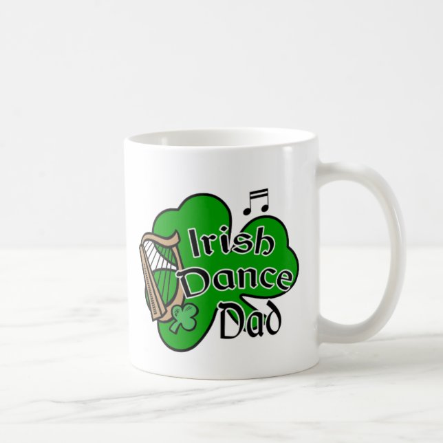 Irish Dancing, Dance Dad Coffee Mug (Right)