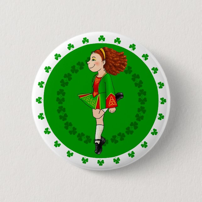 Irish Dancing Girl Badge (Front)