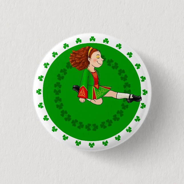 Irish Dancing Girl Badge (Front)