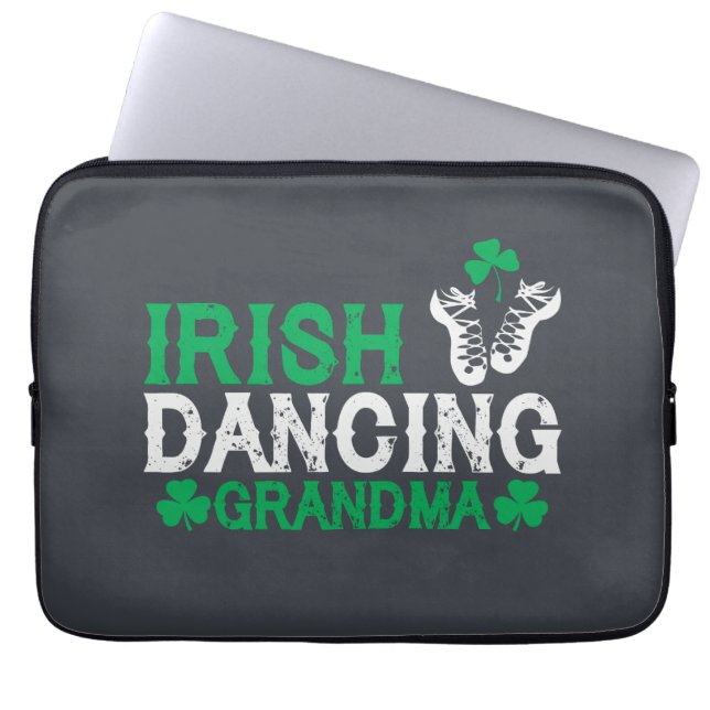 Irish Dancing Grandma Irish Step Dancer Women Laptop Sleeve (Front)