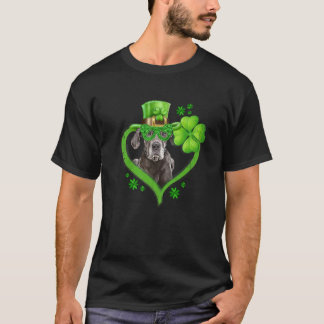 Irish Dane Dog Love Shamrock St.Patrick's Day T-Shirt