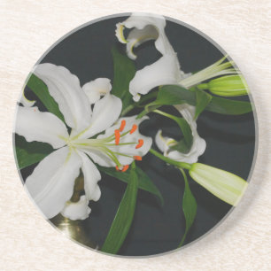 Irish Design-Brass and Flower Collection Coaster