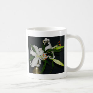Irish Design-Brass and Flower Collection Coffee Mug