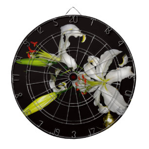 Irish Design- Brass and Flower Collection Dartboard