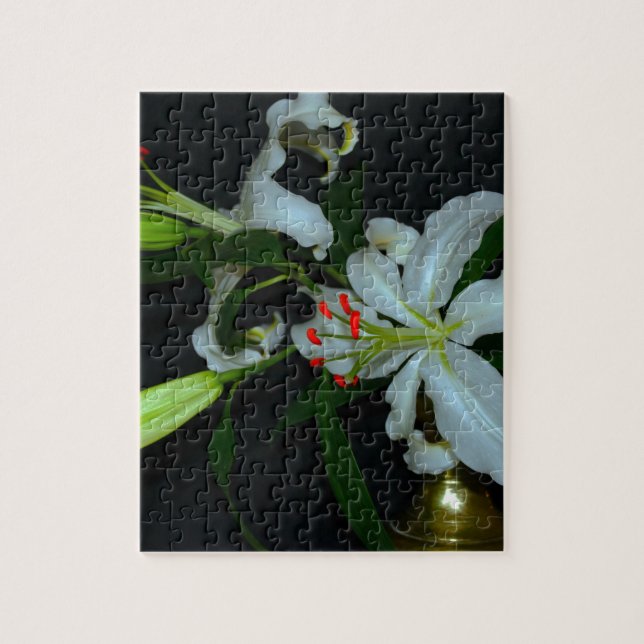 Irish Design-Brass and Flower Collection Jigsaw Puzzle (Vertical)