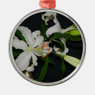 Irish Design-Brass and Flower Collection Metal Tree Decoration