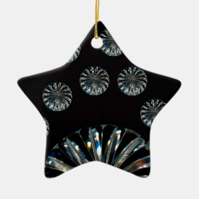 Irish Design-The Crystal Collection Ceramic Tree Decoration (Front)