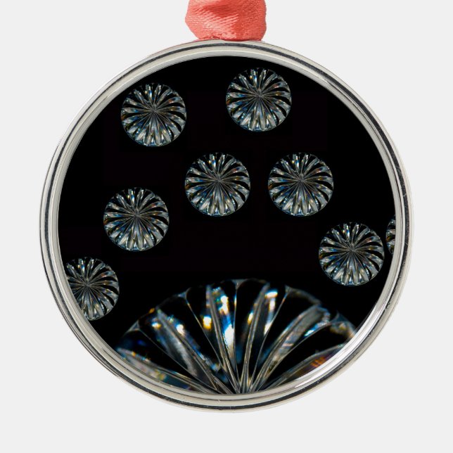 Irish Design-The Crystal Collection Metal Tree Decoration (Front)