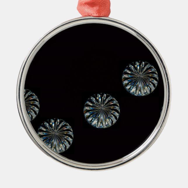 Irish Design-The Crystal Collection Metal Tree Decoration (Front)