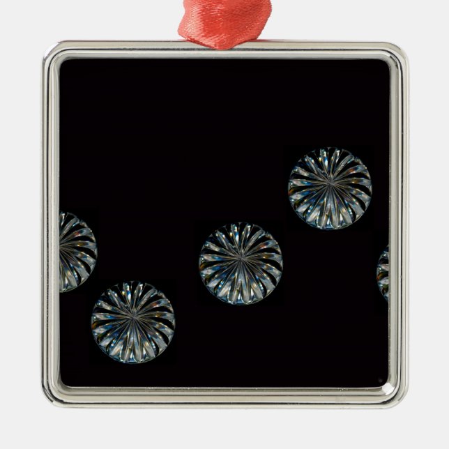 Irish Design-The Crystal Collection Metal Tree Decoration (Front)