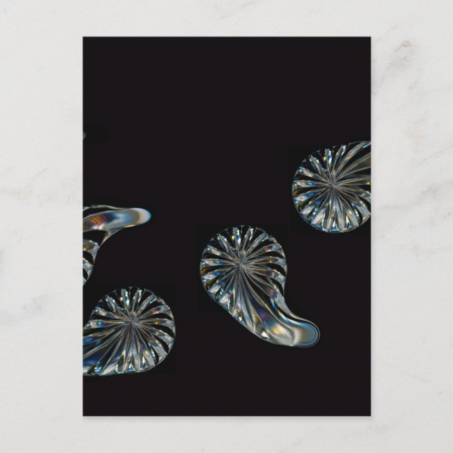 Irish Design-The Crystal Collection Postcard (Front)