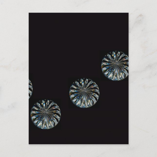 Irish Design-The Crystal Collection Postcard (Front)