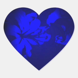 Irish Design-The Flower Collection Heart Sticker