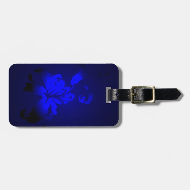 Irish Design-The Flower Collection Luggage Tag (Front Horizontal)