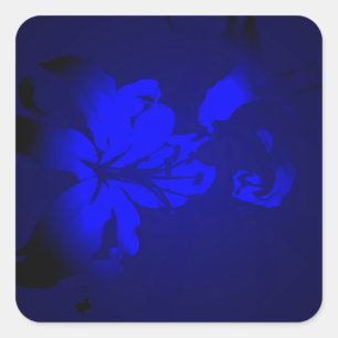 Irish Design-The Flower Collection Square Sticker