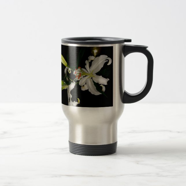 Irish Design-The Flower Collection Travel Mug (Right)