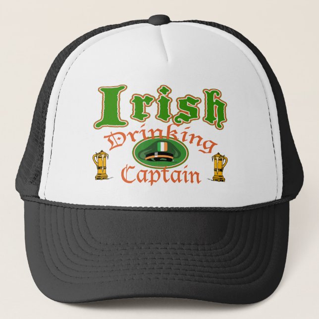 Irish Drinking Cptn Hat (Front)