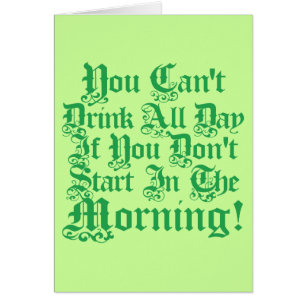 Irish Drinking Humour