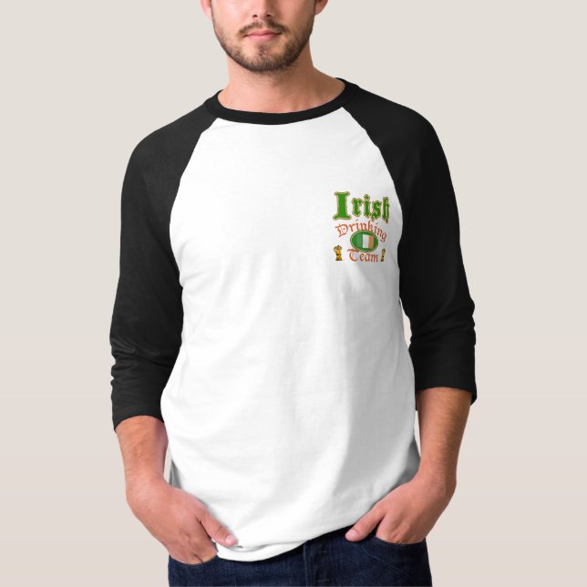 Irish Drinking Team 2 dub T-Shirt (Front)