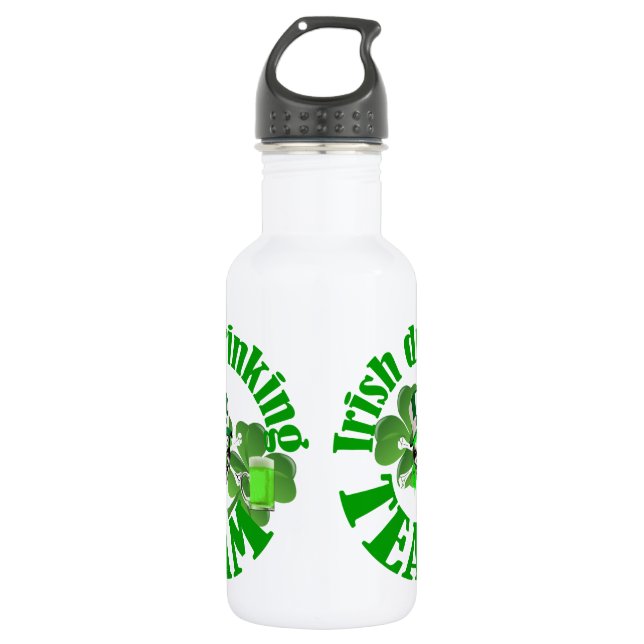 Irish drinking team 532 ml water bottle (Front)