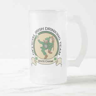 Irish Drinking Team beer mug