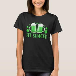Irish Drinking Team Men St Paddys day Fit Shaced W T-Shirt