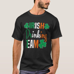 Irish Drinking Team St Patricks Day Beer Drinking T-Shirt