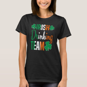 Irish Drinking Team St Patricks Day Beer Drinking T-Shirt