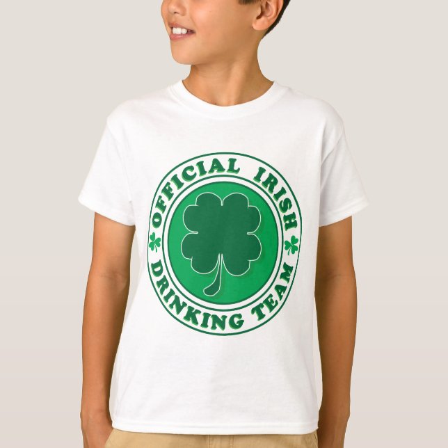 Irish Drinking Team/St. Patrick's Day T-Shirt (Front)