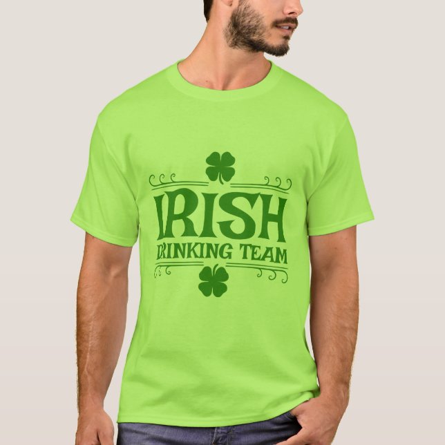 Irish Drinking Team T-Shirt (Front)