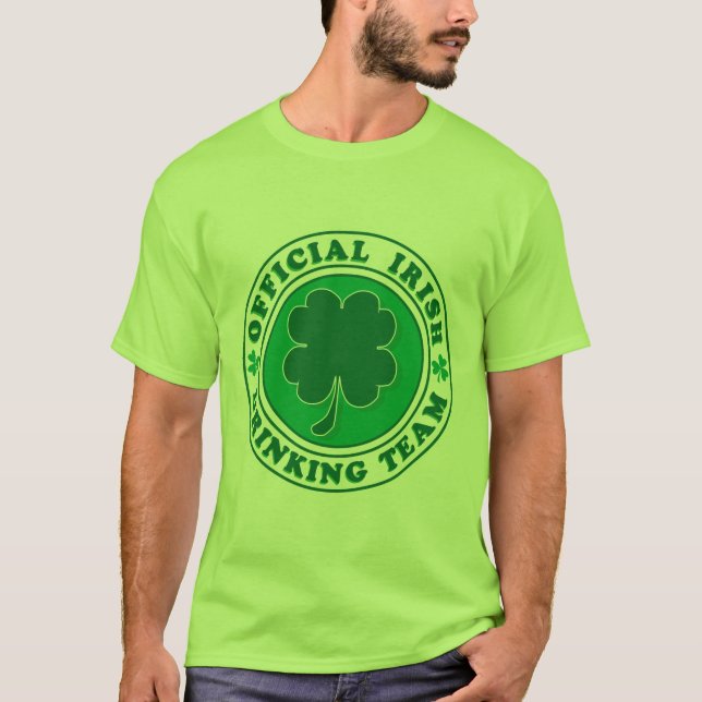Irish Drinking Team T-Shirt (Front)