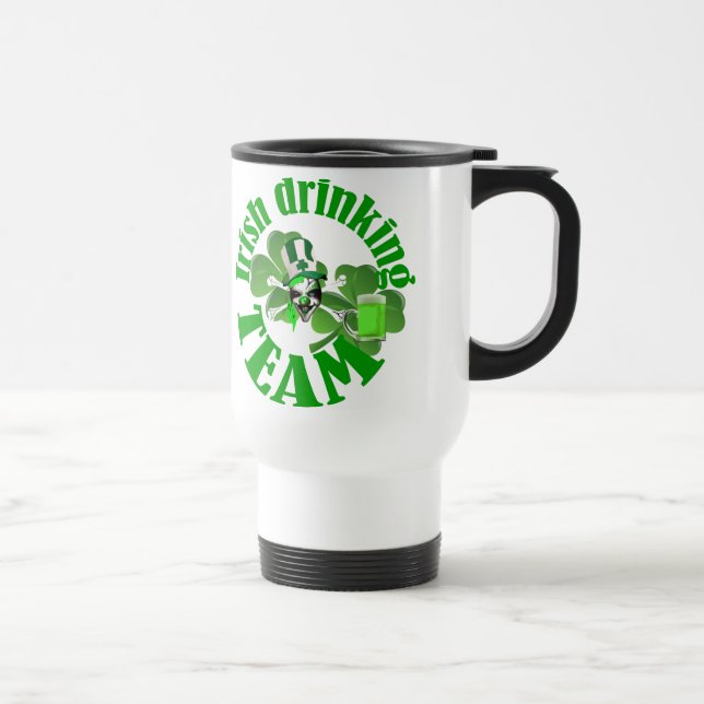 Irish drinking team travel mug (Right)