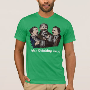 Irish Drinking Team Vintage Design t-Shirt