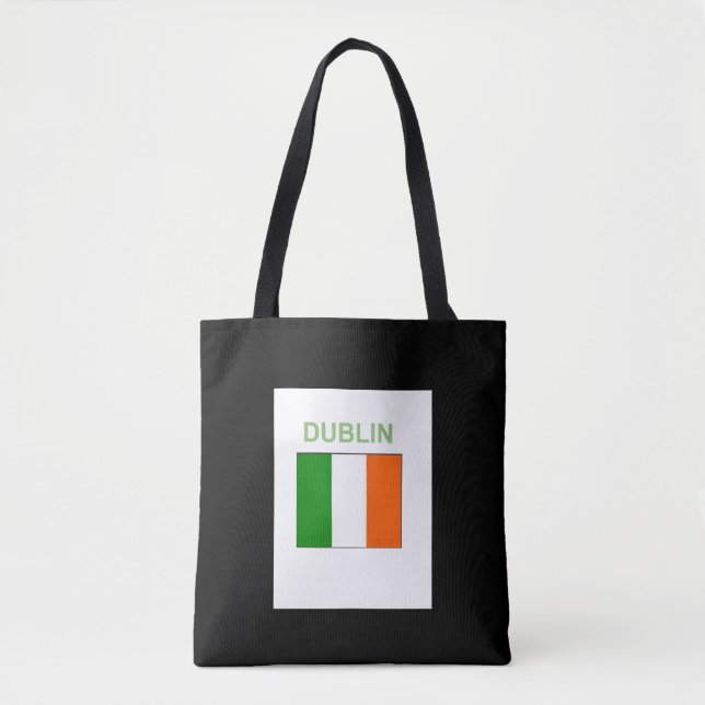 Irish, Dublin, Totebag, Tote Bag, Shopping (Front)