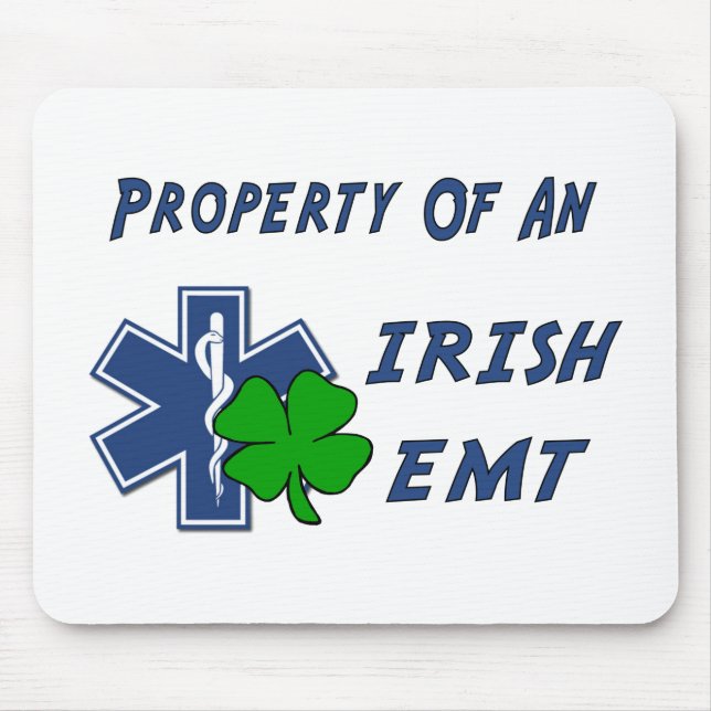 Irish EMT Property Mouse Mat (Front)