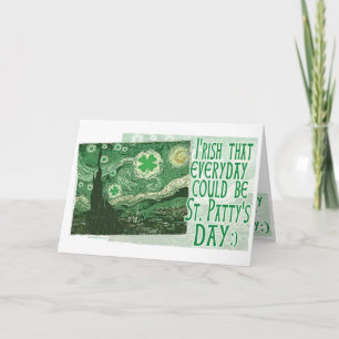 Irish everyday was St. Patrick's Day Gear Card