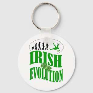 Irish evolution key ring