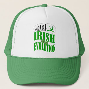 Irish evolution trucker hat