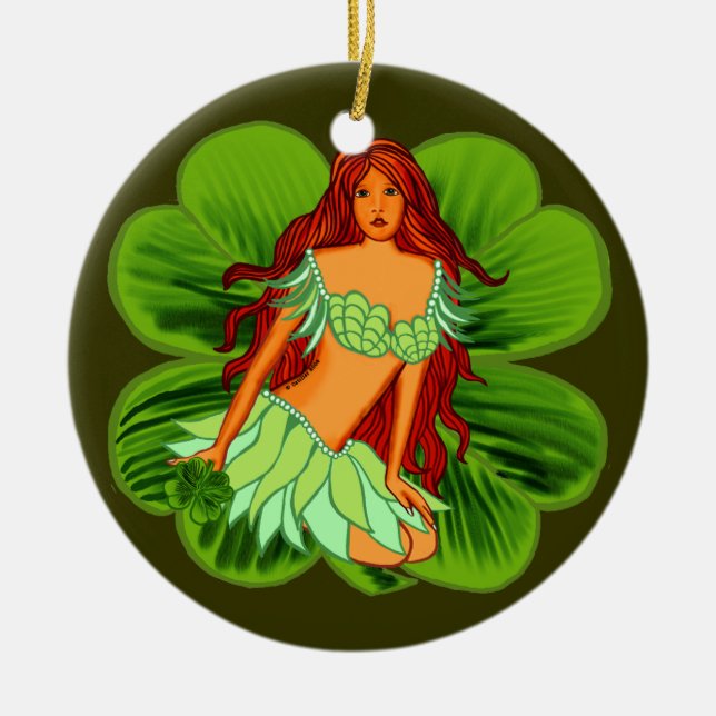 Irish Fairy ornament (Front)