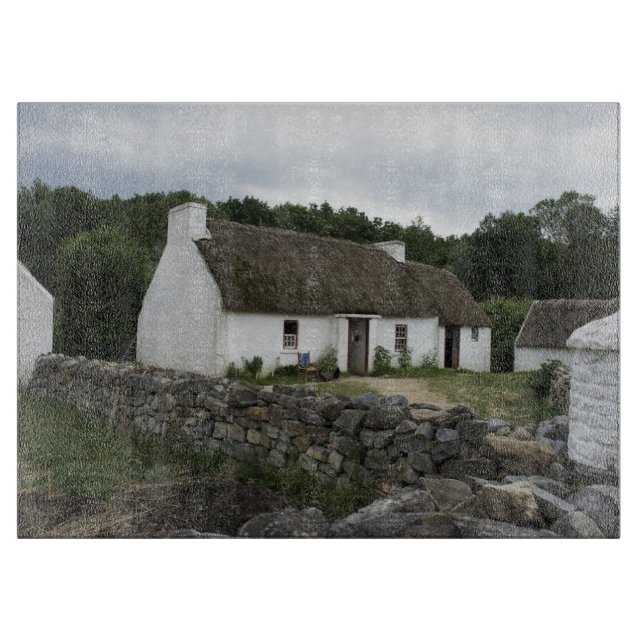 Irish Farm Cutting Board (Front)