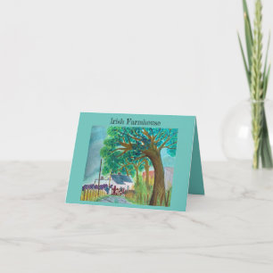 Irish Farmhouse  Holiday Card