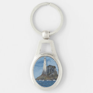 Irish Fastnet Lighthouse, County Cork, Ireland    Key Ring