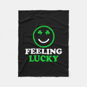 Irish Feeling Lucky Fleece Blanket
