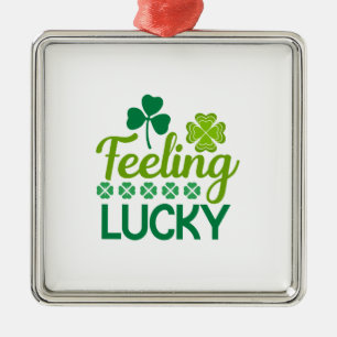 Irish Felling Lucky Metal Tree Decoration
