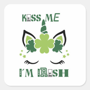 Irish Fesival Celtic culture Square Sticker